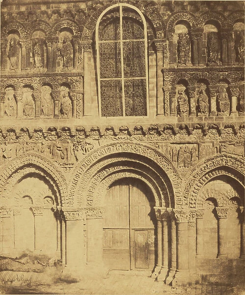 Portals Notre Dame La Grande Poitiers Gustave Le