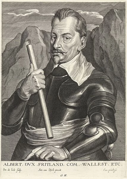 Portrait Albrecht von Wallenstein Count Friedland