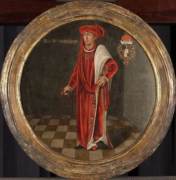 Portrait Charles Bold Duke Burgundy Charlemagne