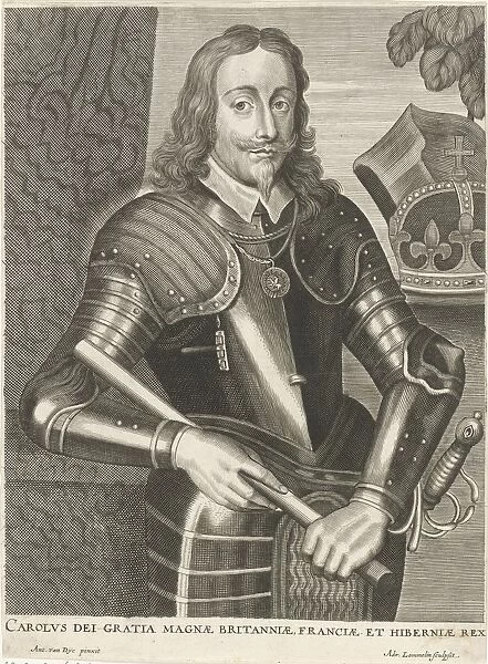 Portrait Charles I King England Scotland Ireland
