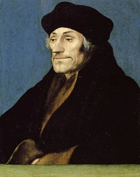 Portrait Erasmus Rotterdam 1530 Oil linden wood