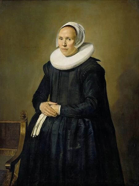 Portrait of Feyntje van Steenkiste, Frans Hals, 1635