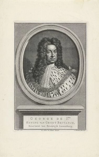 Portrait George I King England George Iste title