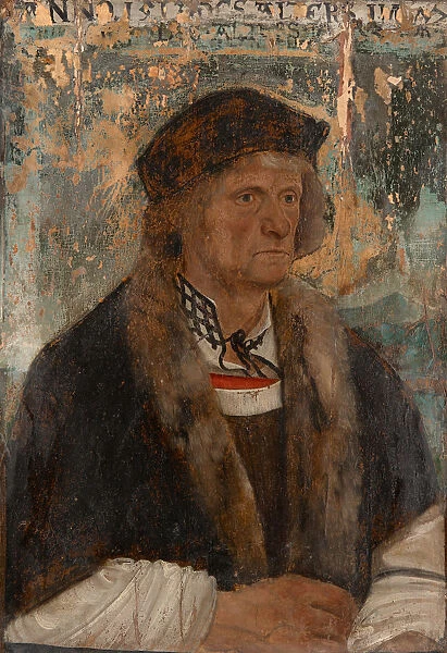 Portrait Johannes Amerbach 1513 mixed technique