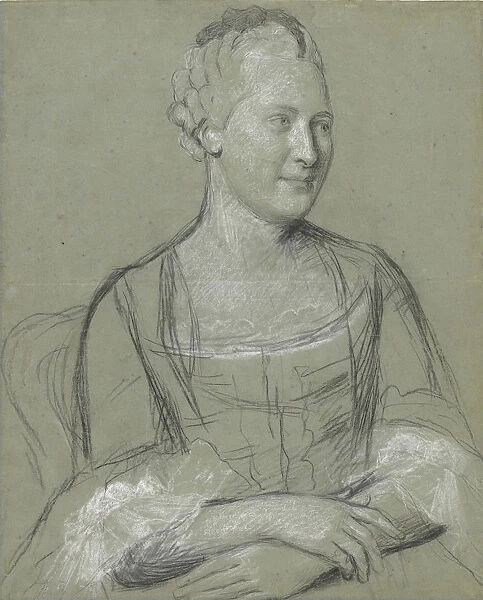 Portrait Lady Jean-Etienne Liotard Swiss 1702