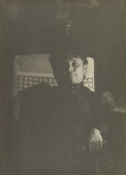 Portrait Louise Halevy Lamplight Edgar Degas
