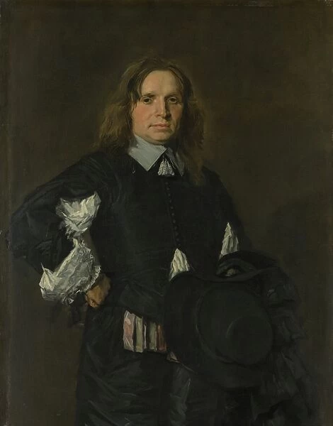 Portrait Man early 1650s Oil canvas 43 1  /  2 x 34
