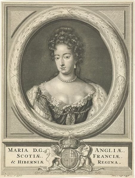 Portrait Queen Maria II Stuart Maria II Stuart