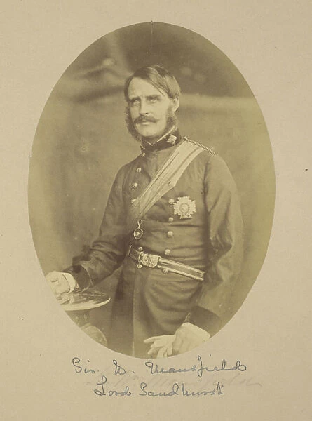 Portrait Sir Major-General William Rose Mansfield
