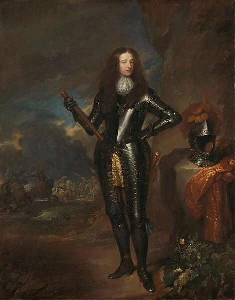 Portrait William III Prince Orange Stadholder William III