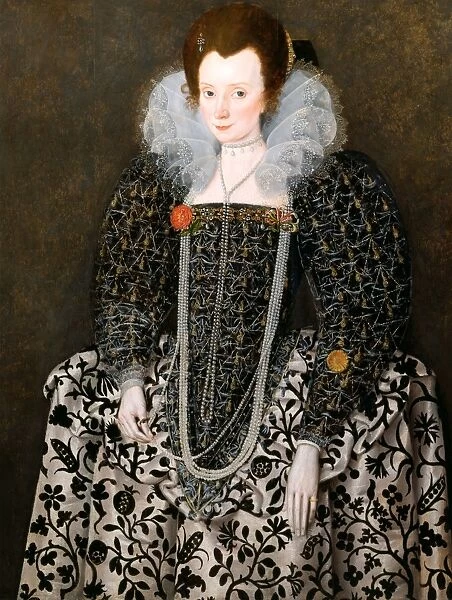Portrait of a Woman, Traditionally Identified as Mary Clopton (born Waldegrave)