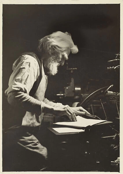 Printer Lewis W Hine American 1874 1940 New York