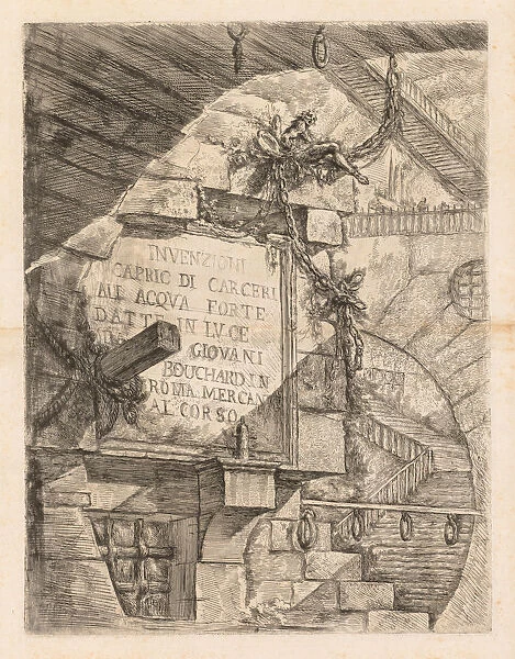 Prisons 1745-1750 Giovanni Battista Piranesi
