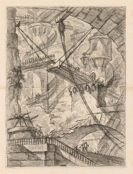 Prisons Immense Interior Drawbridge 1745-1750