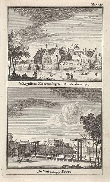 Reguliers monastery outside Amsterdam 1503 Weteringspoort