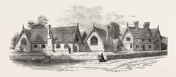 Reigate New National Schools, Uk, 1854