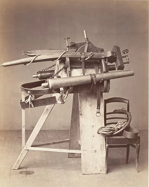 Saddle Mounted Cannon 1860s Albumen silver print