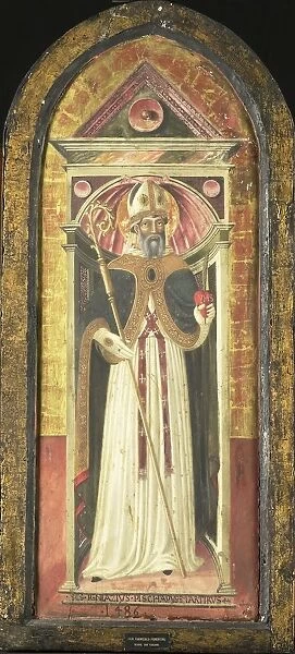 Saint Ignatius Antioch holy bishop standing full-length