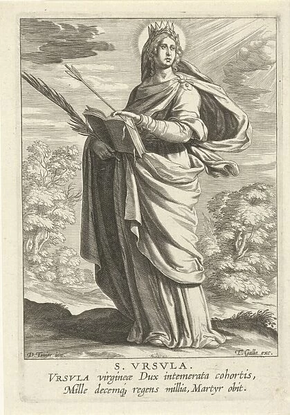 Saint Ursula, Theodoor Galle, 1581 - 1633