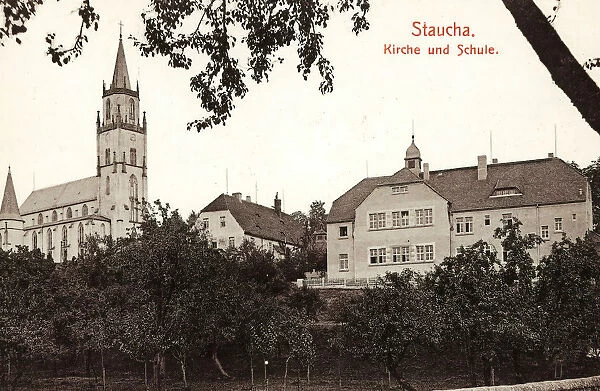 Schools Landkreis MeiBen Churches Buildings