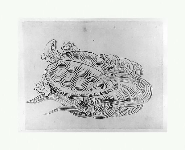 Sea Turtle Emblem Longevity Edo period 1615-1868