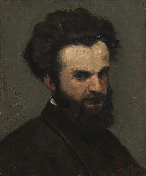 Self-Portrait 1872-1874 Armand Guillaumin French