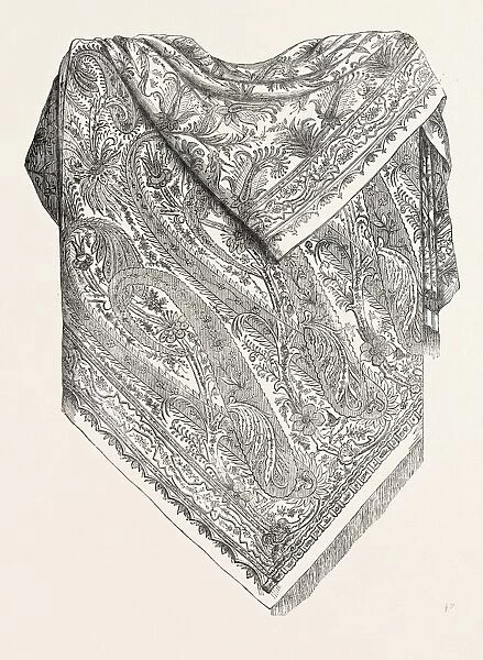 Shawl. by Webber and Hairs. 1851