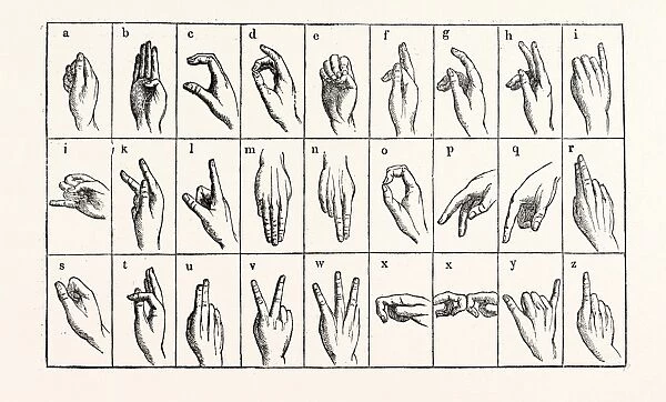 The Single-handed Alphabet