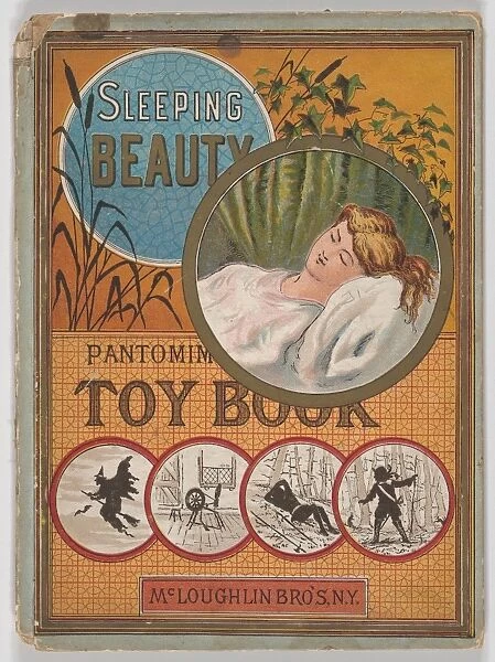 Sleeping Beauty ca 1880 Illustrations color lithography