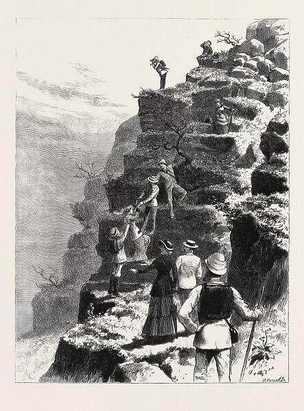 South Africa, an Ascent of the lions Head, Cape Colony