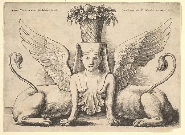 Sphinx Two Bodies 1652 Etching state Sheet 4 1  /  16