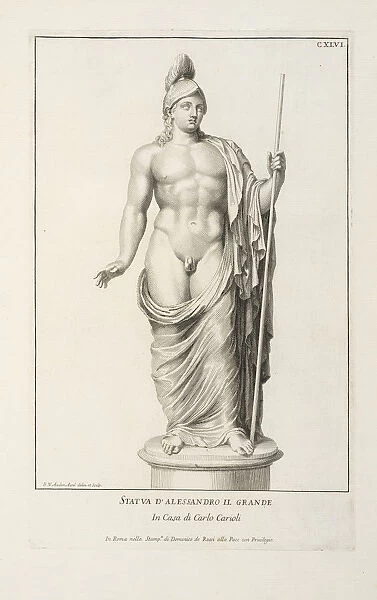 Statva d Alessandro il grande Raccolta di statue