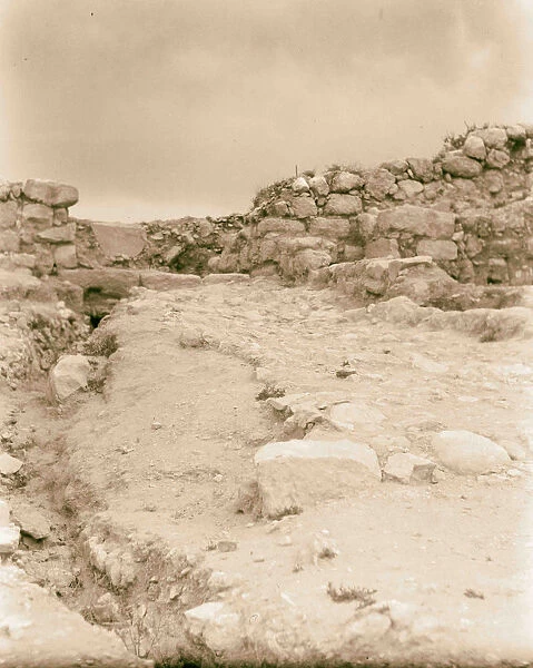 Tel Deweir Lachish Inner gateway S. W bastion