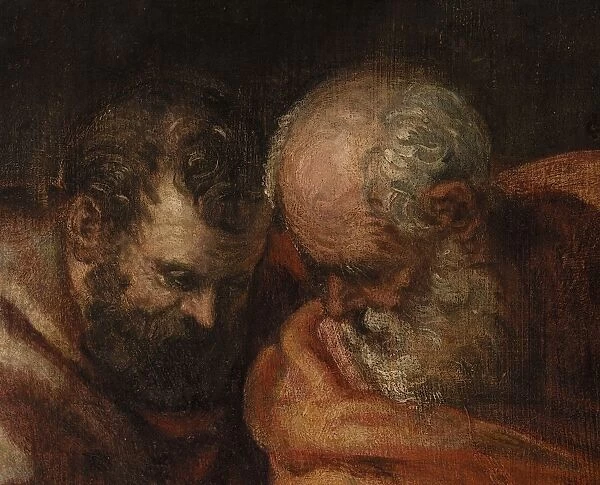 Tintoretto Jacopo Robusti Two Apostles Late 16th century