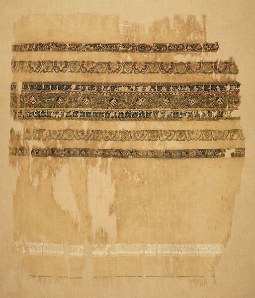 Turban shawl tiraz gold 1094 Egypt Fatimid period