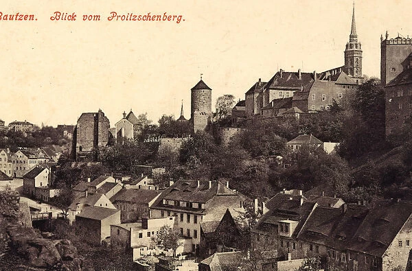 Unterm SchloB Bautzen 1911 Landkreis Bautzen