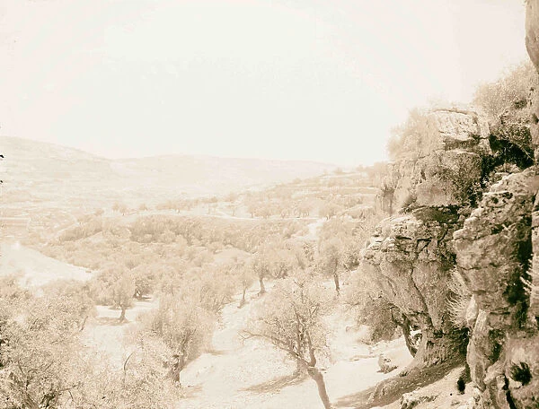 Valley Hinnom 1898 Middle East Israel Palestine