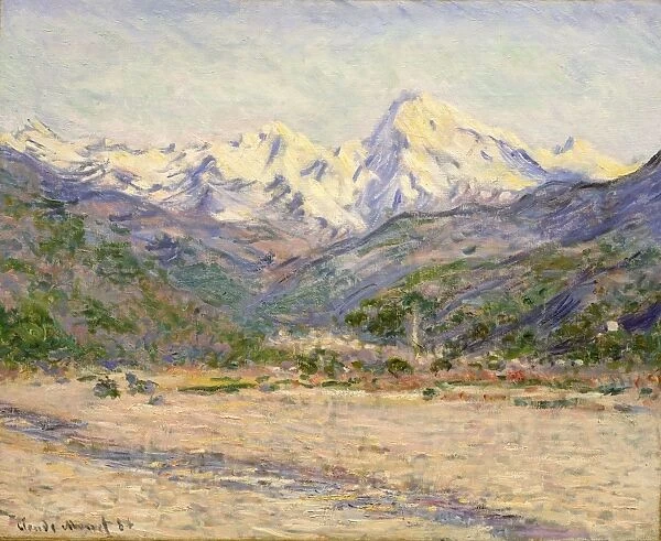 Valley Nervia 1884 Oil canvas 26 x 32 66 81. 3 cm