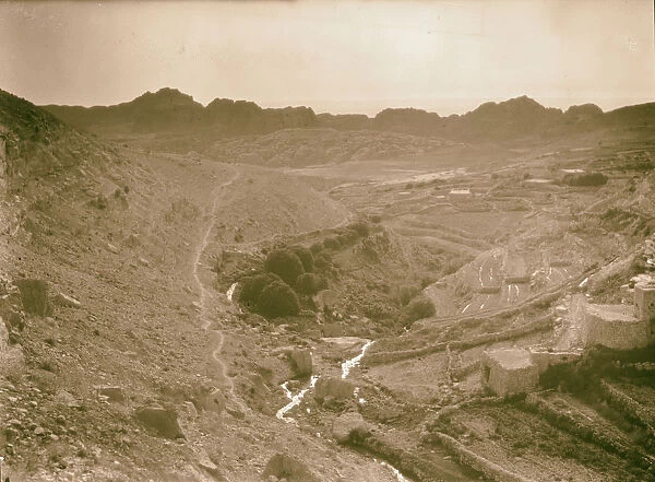 Valley Petra 1898 Jordan Extinct city