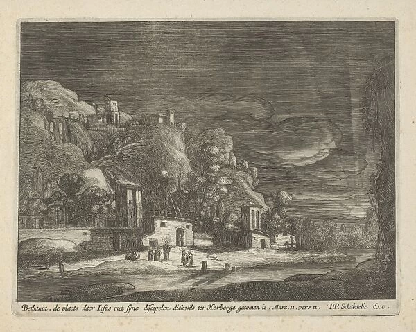 View of Bethany, Nicolaes Lastman, Anonymous, Jan Philipsz Schabaelje, 1648 - 1656