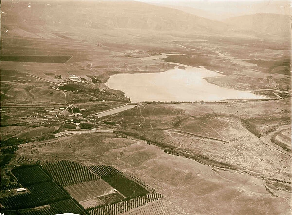 View plain lake Palestine 1898