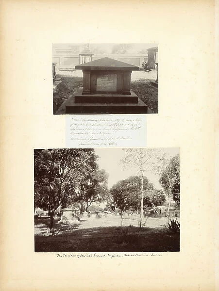 Views Residency burial ground Maysore Photograph albums