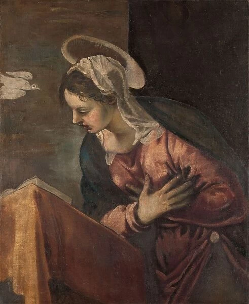 Virgin Annunciation figure Mary proclamation