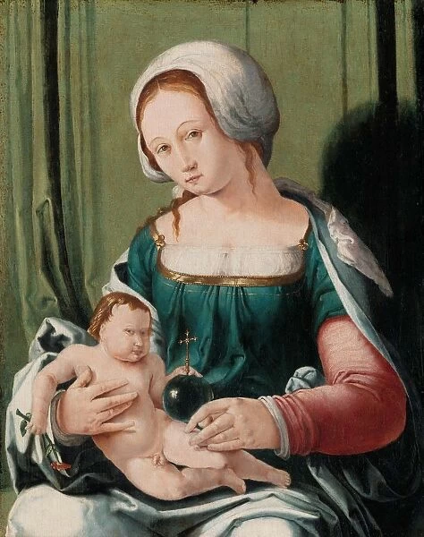 Virgin Child Madonna Maria Mary sitting Christ child