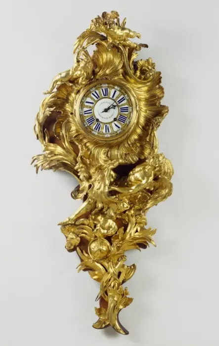 Framed Print : Wall Clock (Pendule)