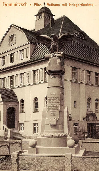 War memorials Saxony Town halls Landkreis Nordsachsen