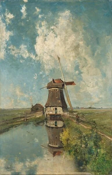 A Windmill Polder Waterway Month July Presentation