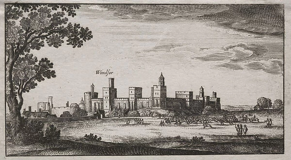 Windsor Castle Southeast 1600s England 17th century