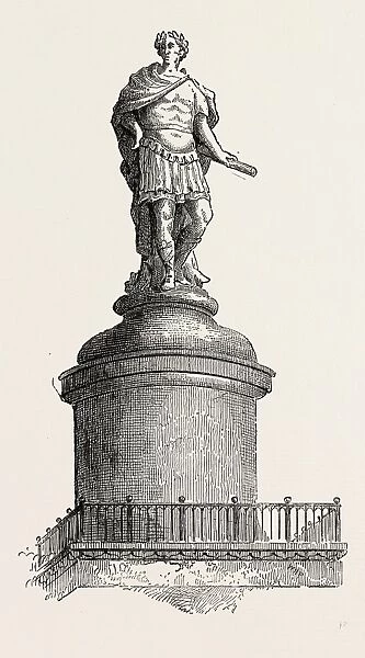 Wrens Original Design for the Summit of the Monument London, Uk, 19th Century