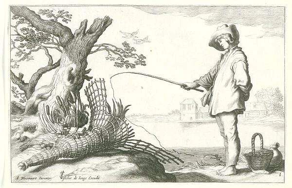 The young fisherman, Nicolaes Visscher (I), in or after c. 1625 - in or before c. 1630